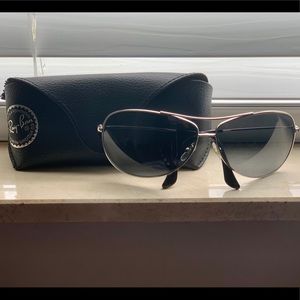 Ray-ban 63mm Aviator Sunglasses